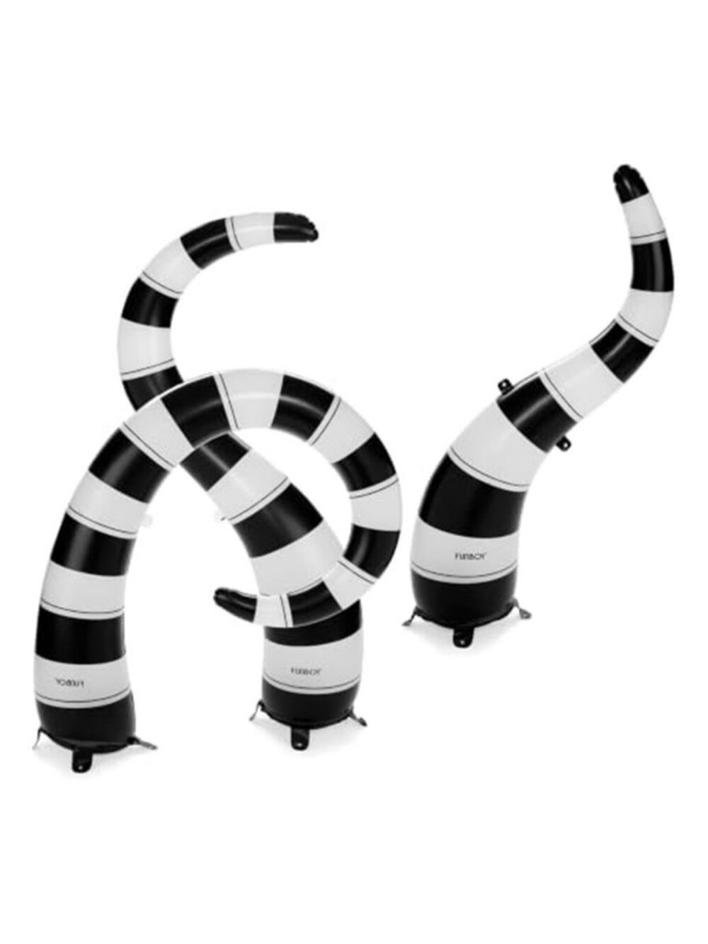 Giant Inflatable Halloween Yard Snakes 3 Pack, Cordless, No Blower
